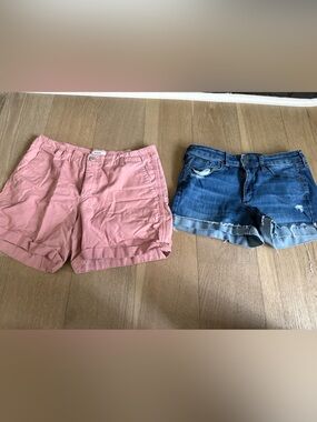 Kensie Pink Cotton Casual Shorts and universal thread